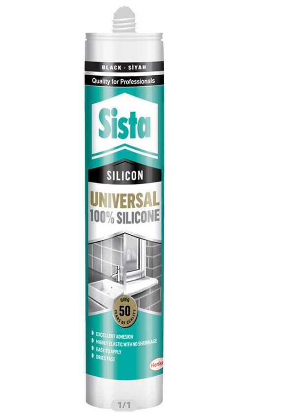 SİSTA SİLİKON KARTUŞ ŞEFFAF